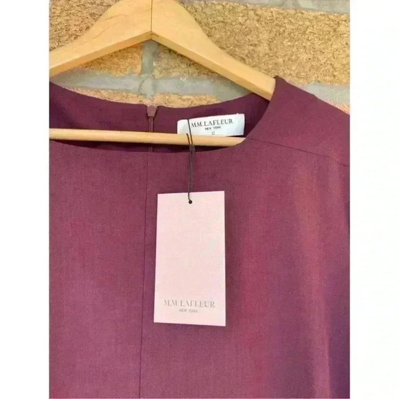 M.M. Lafleur The Emily Dress in Claret 1x - Picture 2 of 7